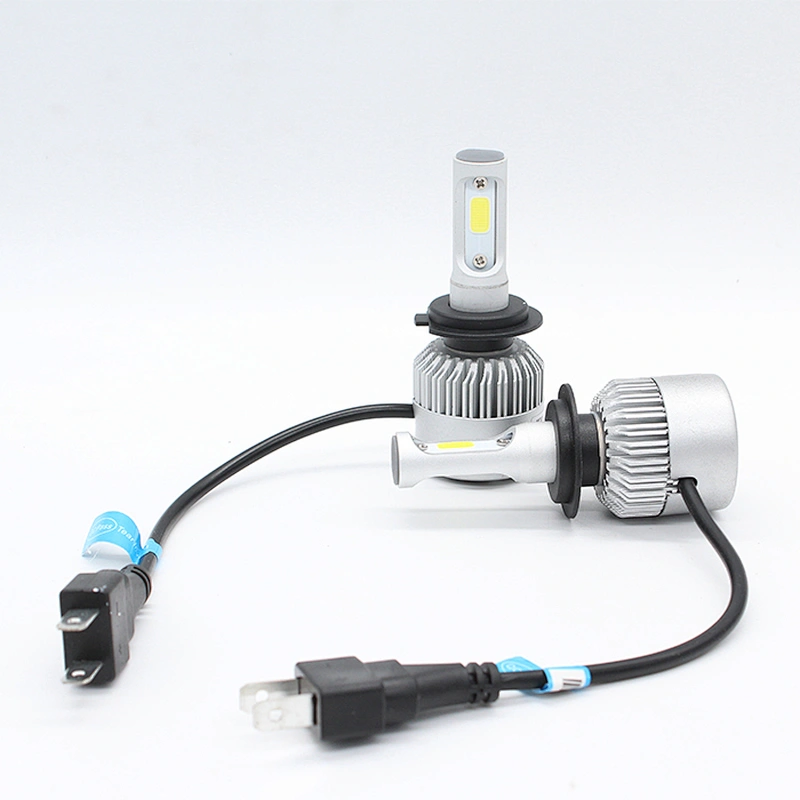 All In One Led Car Headlight S2 H1 H3 H4 H7 H8 H11 With Fan