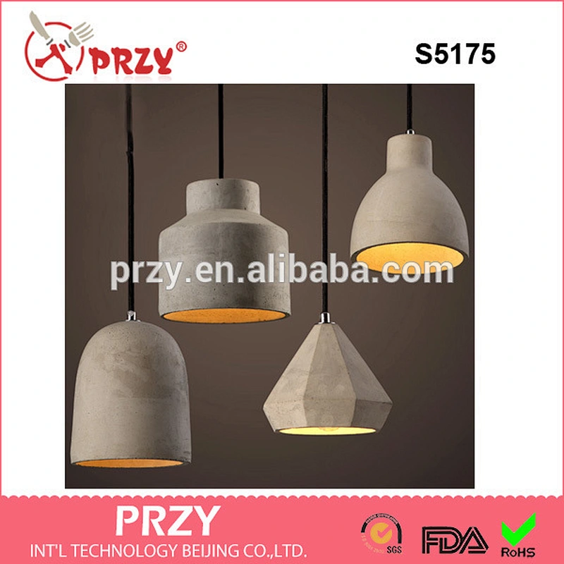 S5175 Creative Concrete lampshade silicone mould silicone molds for cement chandelier