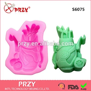 Golf handmade silicone soap mold chocolate molds