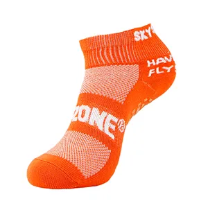 Knit Sport Trampoline Outdoor Park Socks Anti Slip Grip Indoor Home children's kid Socks