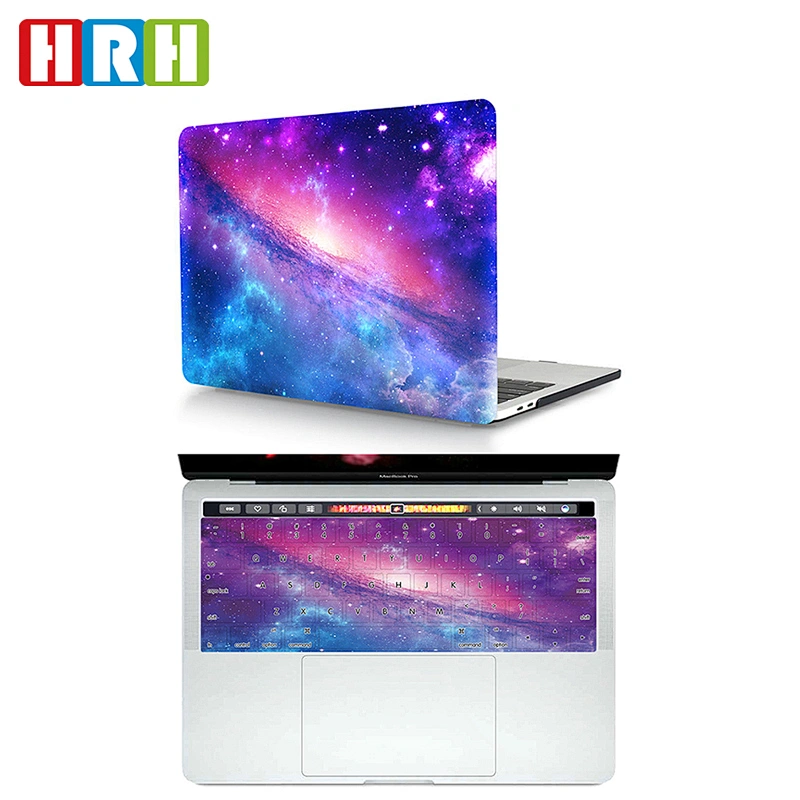 Hard Case Cover and Matching Keyboard Cover for Macbook 2 in 1 World Banknotes waterproof map case laptop body cover