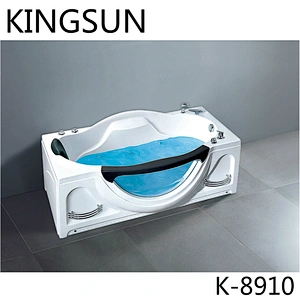 Comfortable SPA Massage Bathtub Hot Tub With Tempered Glass