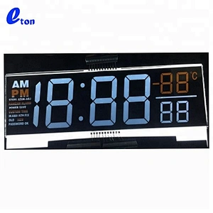 custom segment lcd for energy meter