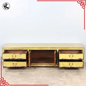 beijing chinese antique cabinet tv, rustic wood furniture