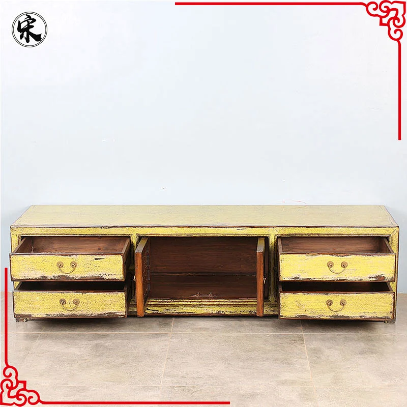 beijing chinese antique cabinet tv, rustic wood furniture
