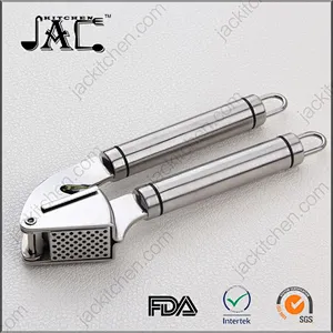 Multifunctional Practical Stainless Steel Kitchen Gadget Garlic Press