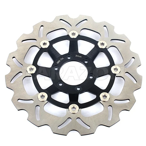 Front wave floating brake disc rotor for HONDA CBR 250 RR