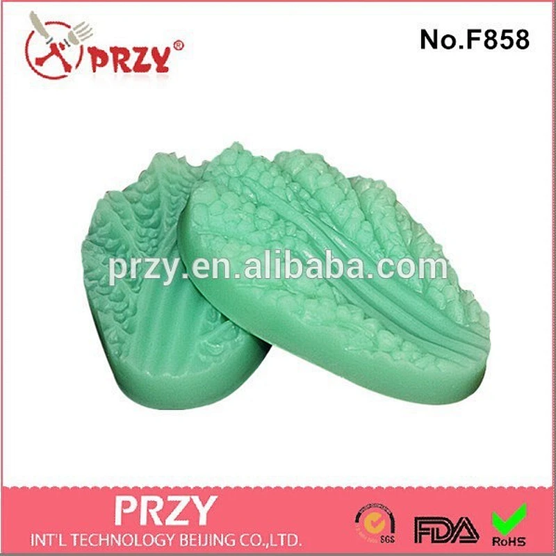 2015 hotsale cabbage shape fondant silicone sugarcraft mold