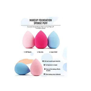 Makeup Blender Sponge set,Multi-Purpose,Flawless for Liquid, Creams, and Powders,Pro Foundation Sponges