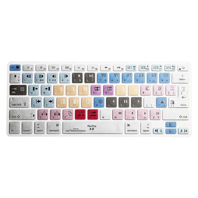 Shenzhen Keyboard Protector Avid Media Composer Shortcut Silicone Keyboard Skinsilicone keyboard 13 inch For Macbook Pro Covers