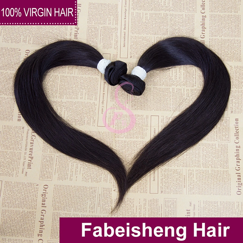 Brazilian makeup virgin straight hair weave/weaves for black women with low wholesale price
