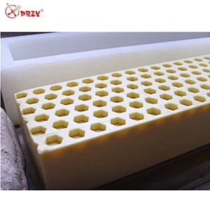 Honeycomb toast Soap molds Rectangle handmade soaps mold small loaf honeycomb silicone soap Mould