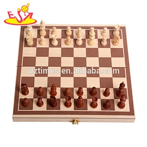 Wholesale high quality wood international chess game for sale W11A061