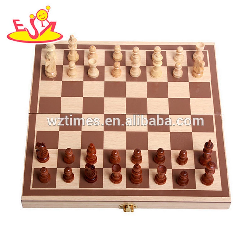 Wholesale high quality wood international chess game for sale W11A061