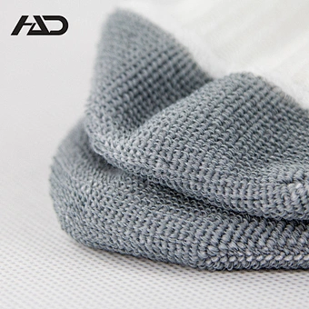 cotton half terry jacquard sport socks