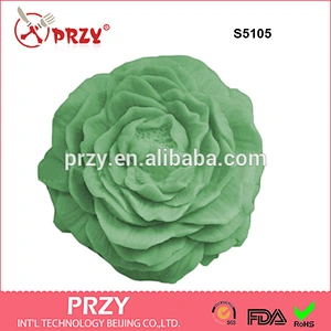 S5105 peony flower soap mold 3d silicone molds for soap food grade molds