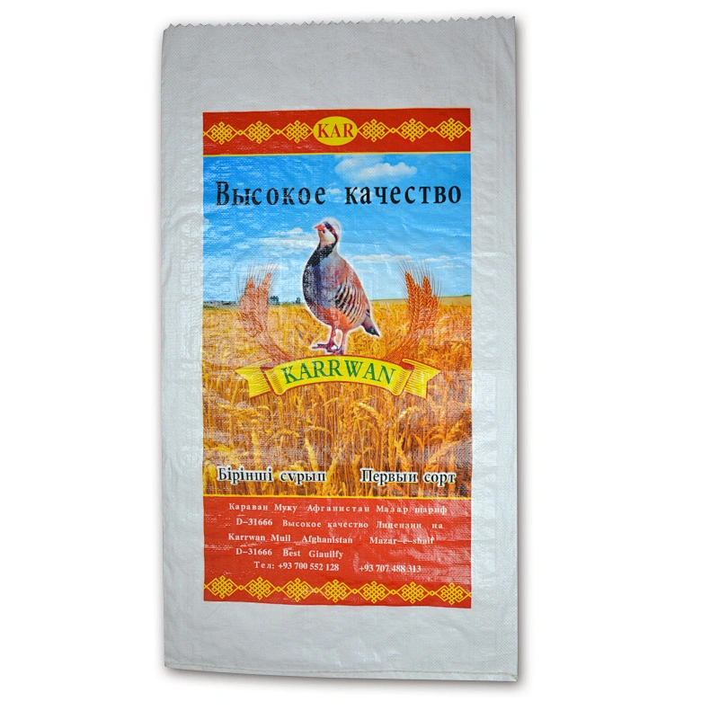 50kg polypropylene woven bag for wheat flour,Corn, millet, barley rice, sorghum