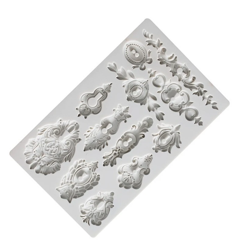 European Embossed Totem silicone fondant mold Cake chocolate mold PRZY