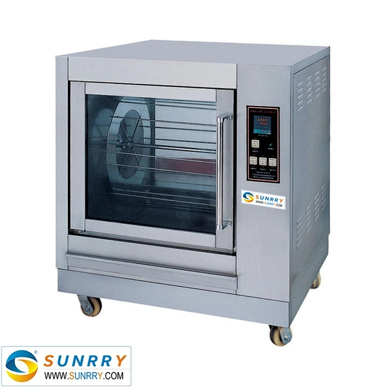 Industrial stainless electric 30pcs rotary roast chicken grill oven equipment machine