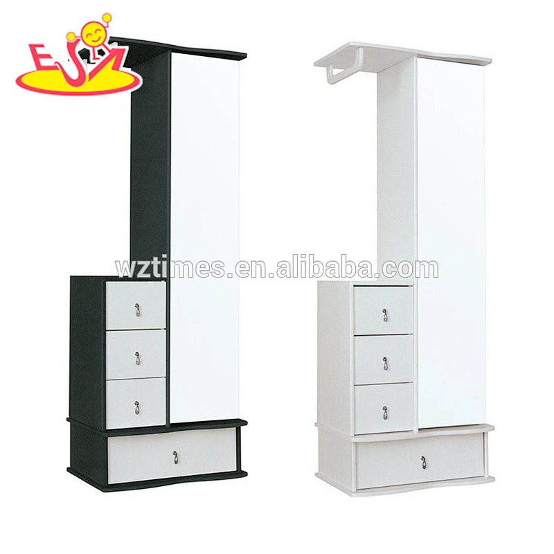 wholesale cheapest wooden modern mirrored bedroom furniture sets W08H090