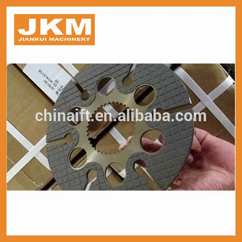 Friction plate CDM855 loader spare parts 0501208457 friction plate Brake Pad 3380999H1 0501 314 381