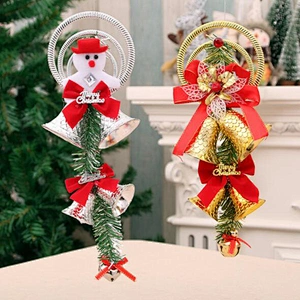 China Supplies Free Sample Christmas Gift Christmas Bell Wind Chime Pendant Christmas Tree Decoration Craft Pendant