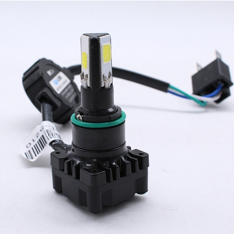 M3S 30W 3Sides Led Motorcycle Headlight H4 Hi/Lo