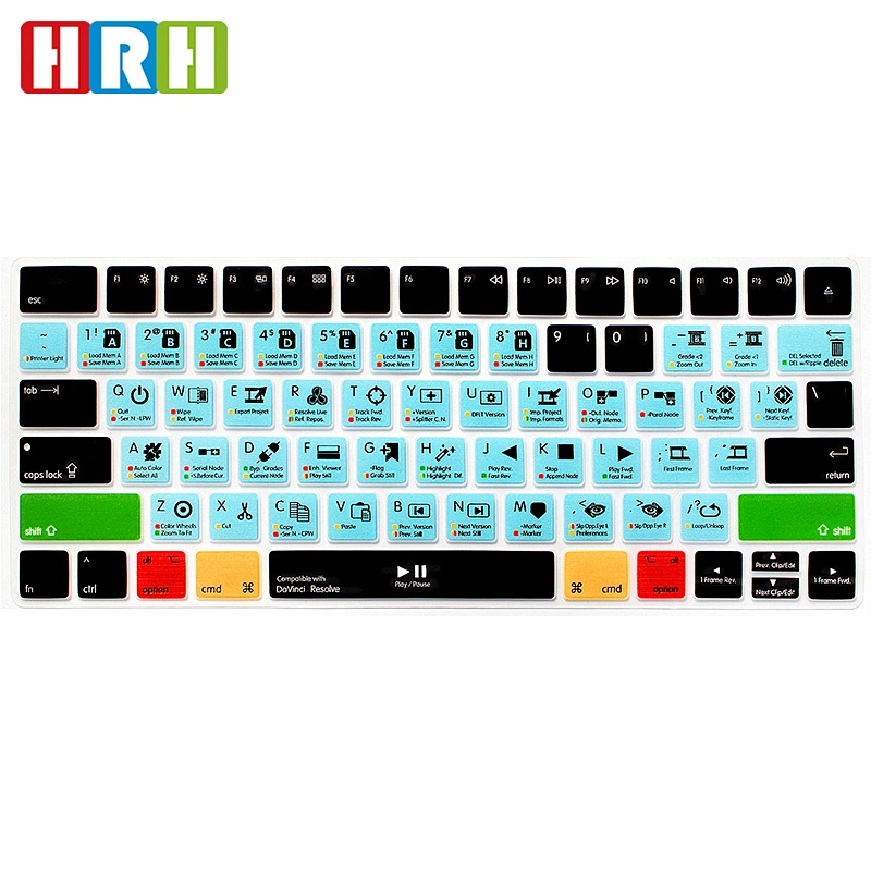 China Suppliers Waterproof silicone keyboard Hotkeys Shortcuts Keyboard Cover  Protector For magic keyboard MLA22LLB/A