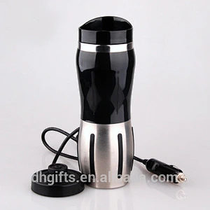 12V 400ml Car Travel Auto Stainless Steel Heating Electric Vacuum Flasks