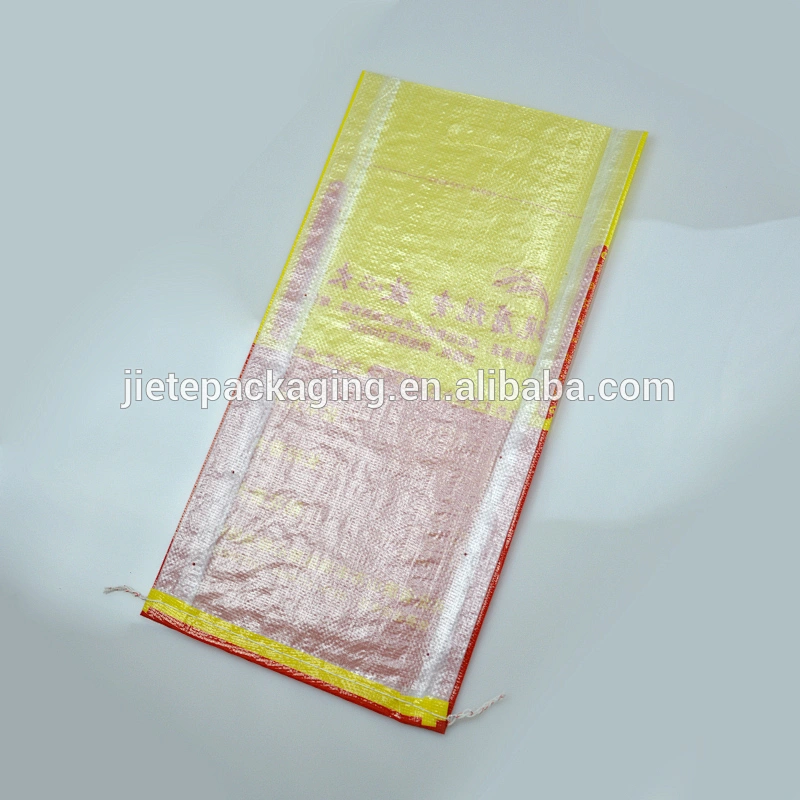Video, custom manufacturing transparent woven polypropylene laminated empty 10kg rice bags