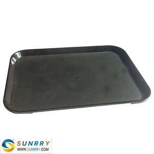 High quality hot sale colorful food packaging tray and serving tray ABS material canteen tray