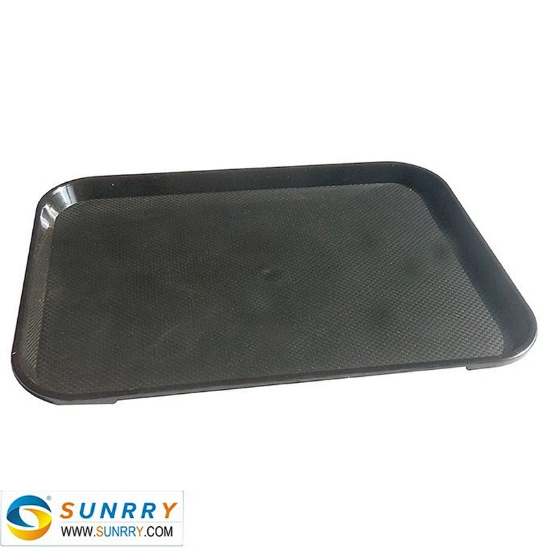 High quality hot sale colorful food packaging tray and serving tray ABS material canteen tray
