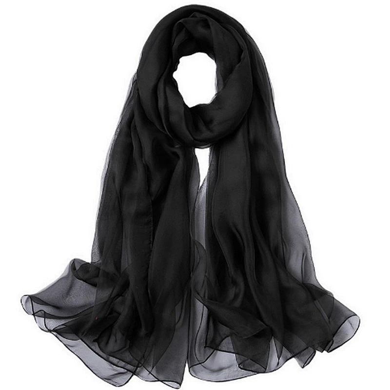 Hot Selling Custom Design white silk scarf for painting