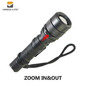 2018 HOT SELLING USB RECHARGEABLE ALUMINIUM FLASHLIGHT TORCH 3.7V 2200MAH LI-ION BATTERY 500 LUMENS