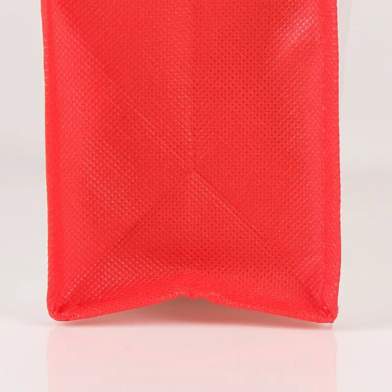 Custom red rectangular bag for white wine packaging