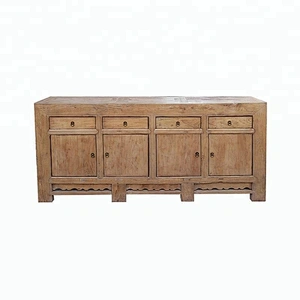 chinese recycled solid wood pine furniture for stores