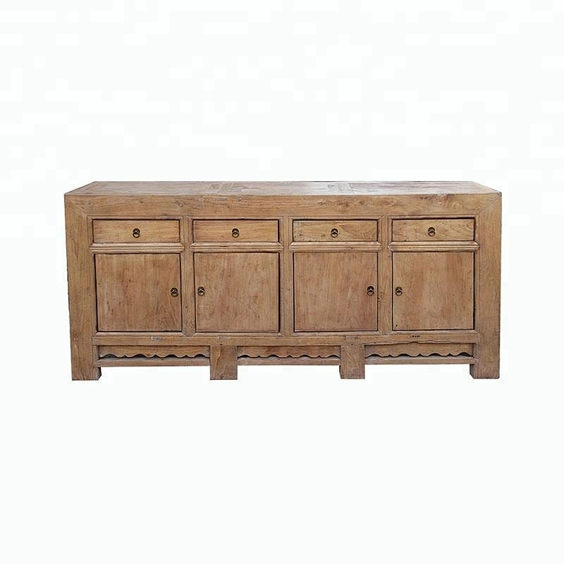 chinese recycled solid wood pine furniture for stores