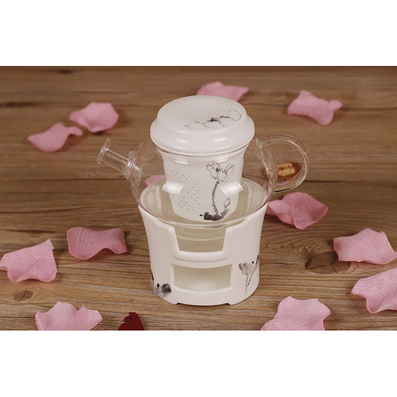 Simple style artistic ceramic tea set 6pcs cup set from china