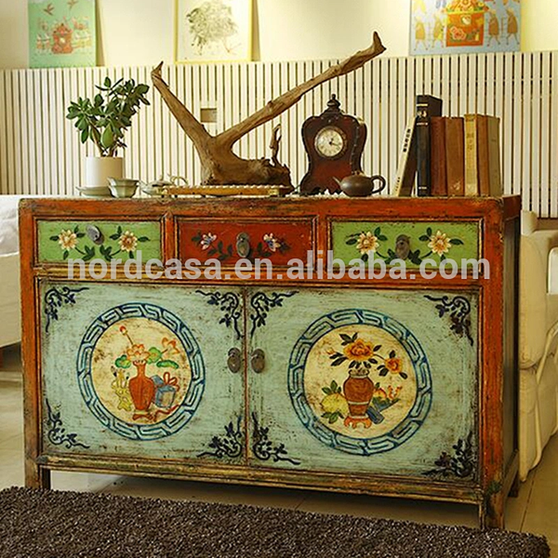 Durable antique furniture chest drawers/wood chest drawers/provincial wood chest drawers