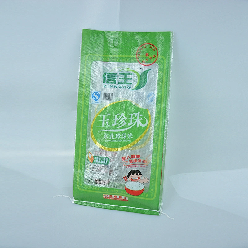 woven pp bag grain, rice bag 50kg 25kg 10kg