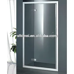 Foshan Suppliers Hinge Type Aluminium Frame Flexible Shower Door