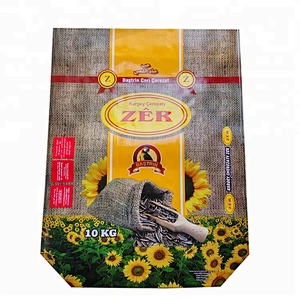 100% virgin pp agricultural sunflower seed PP woven packing bags, corn starch packaging bag