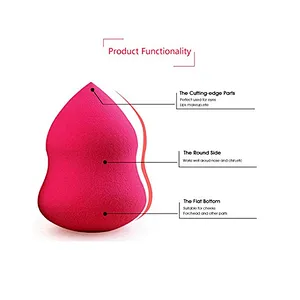 Sponge cosmetics beauty and vegan makeup sponge for powder cream or liquid application
