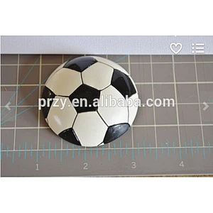 2015 hotsale Soccer Ball gum paste silicone cake mold