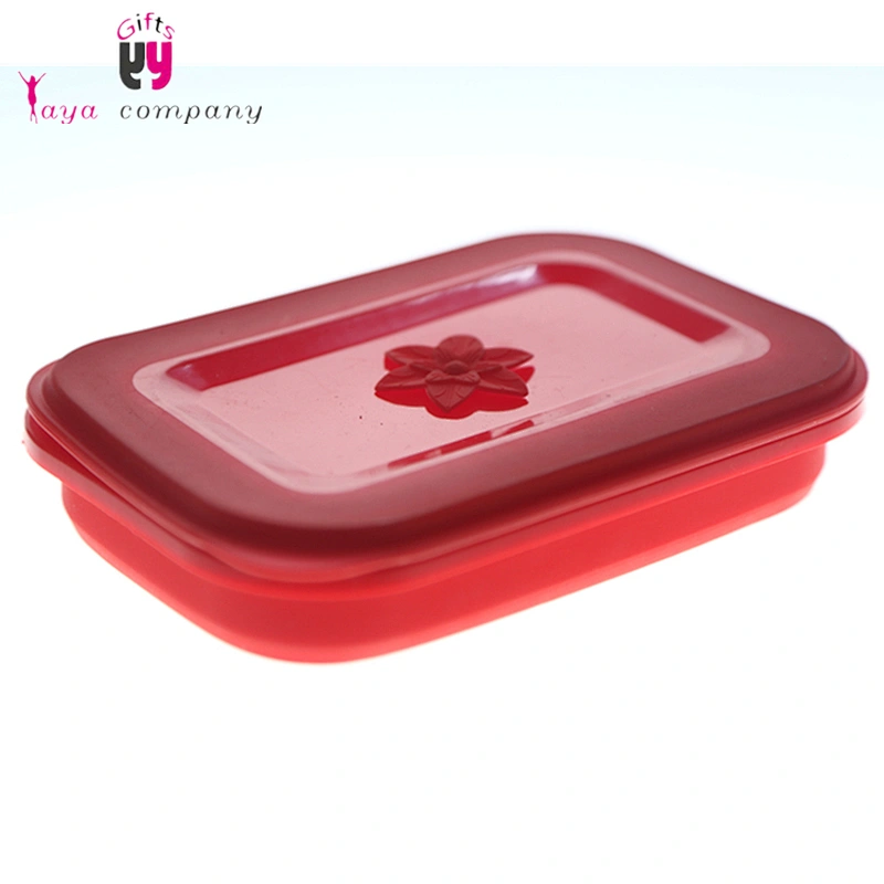 Keep Warm Food Grade Silicone Lunch Takeaway Food Container With Silicone Seal Lid