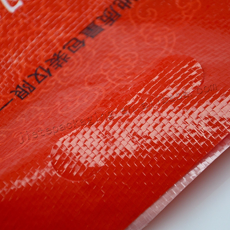 Customized moisture proof printed pp woven rice bag packaging basmati rice