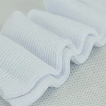 100% Full Colored Cotton Children Baby Knee High Turn Over Socks