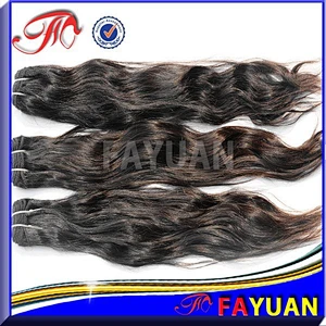 One donor brazilian human weft hair top grade 100% virgin brazilian wavy hair