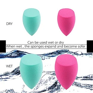4pc private label latex free makeup sponge set