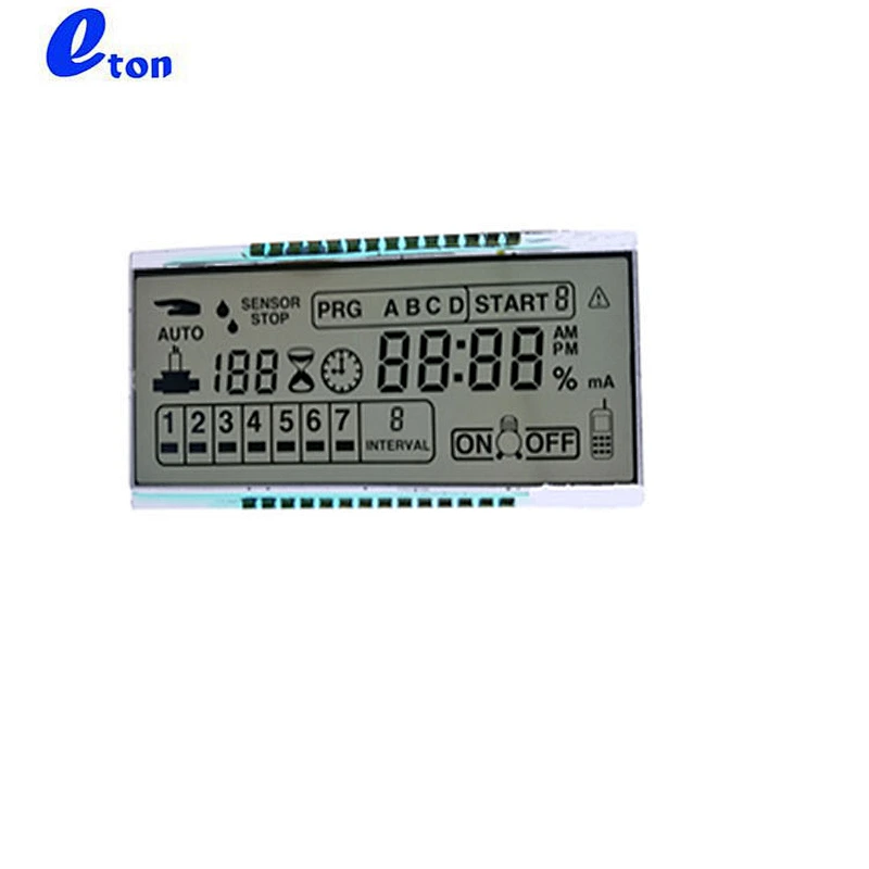 small matrix water meter lcd display